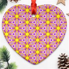 Cute Pretty Elegant Pattern Ornament (Heart) 