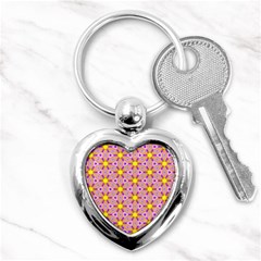 Cute Pretty Elegant Pattern Key Chains (Heart) 