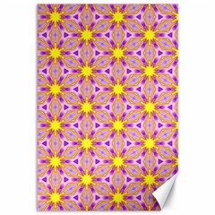 Cute Pretty Elegant Pattern Canvas 12  x 18  