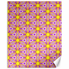 Cute Pretty Elegant Pattern Canvas 11  x 14  