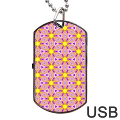 Cute Pretty Elegant Pattern Dog Tag USB Flash (Two Sides) 