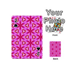 Cute Pretty Elegant Pattern Playing Cards 54 (mini)  by GardenOfOphir