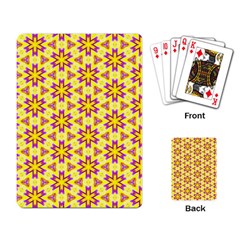 Cute Pretty Elegant Pattern Playing Card by GardenOfOphir