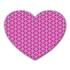 Cute Pretty Elegant Pattern Heart Mousepads