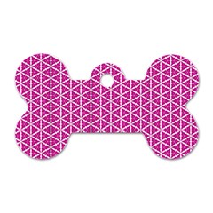 Cute Pretty Elegant Pattern Dog Tag Bone (One Side)