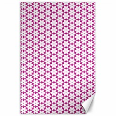 Cute Pretty Elegant Pattern Canvas 24  x 36 