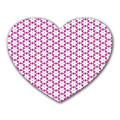 Cute Pretty Elegant Pattern Heart Mousepads