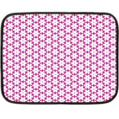 Cute Pretty Elegant Pattern Double Sided Fleece Blanket (Mini) 