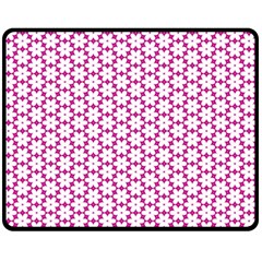 Cute Pretty Elegant Pattern Fleece Blanket (Medium) 