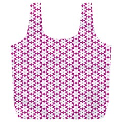 Cute Pretty Elegant Pattern Full Print Recycle Bags (L) 