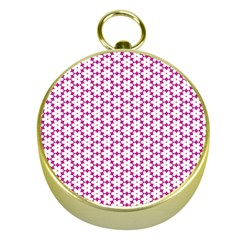 Cute Pretty Elegant Pattern Gold Compasses