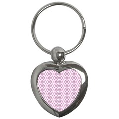 Cute Pretty Elegant Pattern Key Chains (heart)  by GardenOfOphir