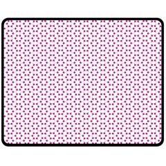 Cute Pretty Elegant Pattern Double Sided Fleece Blanket (medium)  by GardenOfOphir