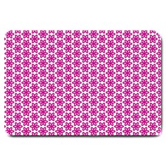 Cute Pretty Elegant Pattern Large Doormat  by GardenOfOphir