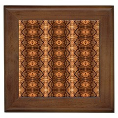 Faux Animal Print Pattern Framed Tiles by GardenOfOphir