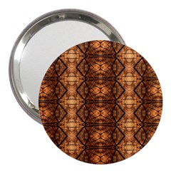 Faux Animal Print Pattern 3  Handbag Mirrors by GardenOfOphir