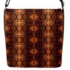 Faux Animal Print Pattern Flap Messenger Bag (s)