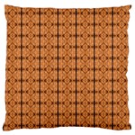 Faux Animal Print Pattern Large Flano Cushion Cases (One Side)  Front