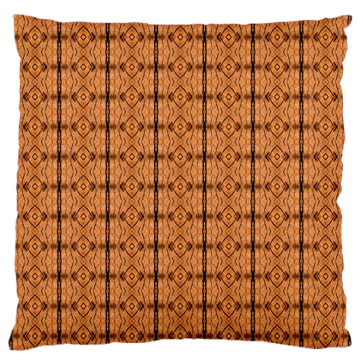 Faux Animal Print Pattern Large Flano Cushion Cases (One Side) 