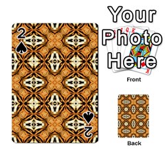 Faux Animal Print Pattern Playing Cards 54 Designs 