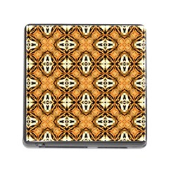 Faux Animal Print Pattern Memory Card Reader (square)