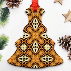 Faux Animal Print Pattern Ornament (christmas Tree)