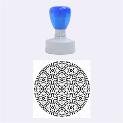 Faux Animal Print Pattern Rubber Round Stamps (medium)