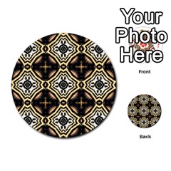 Faux Animal Print Pattern Multi-purpose Cards (round)  by GardenOfOphir