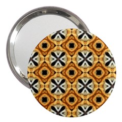 Faux Animal Print Pattern 3  Handbag Mirrors by GardenOfOphir