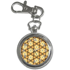 Faux Animal Print Pattern Key Chain Watches by GardenOfOphir