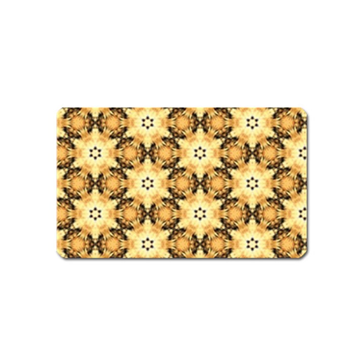 Faux Animal Print Pattern Magnet (Name Card)