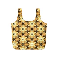 Faux Animal Print Pattern Full Print Recycle Bags (s) 