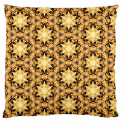 Faux Animal Print Pattern Large Flano Cushion Cases (one Side) 