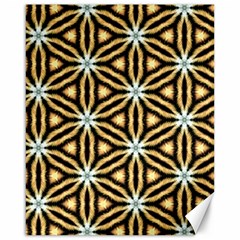 Faux Animal Print Pattern Canvas 16  X 20   by GardenOfOphir