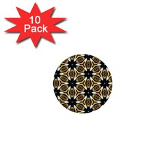 Faux Animal Print Pattern 1  Mini Buttons (10 Pack)  by GardenOfOphir