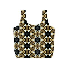 Faux Animal Print Pattern Full Print Recycle Bags (s) 