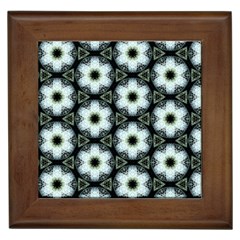 Faux Animal Print Pattern Framed Tiles by GardenOfOphir