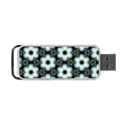 Faux Animal Print Pattern Portable Usb Flash (one Side) by GardenOfOphir