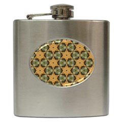 Faux Animal Print Pattern Hip Flask (6 Oz) by GardenOfOphir