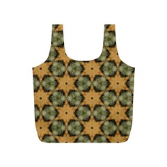 Faux Animal Print Pattern Full Print Recycle Bags (s) 