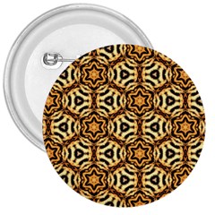 Faux Animal Print Pattern 3  Buttons by GardenOfOphir