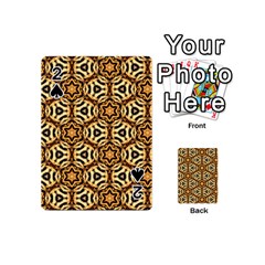 Faux Animal Print Pattern Playing Cards 54 (mini)  by GardenOfOphir