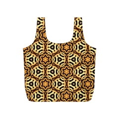 Faux Animal Print Pattern Full Print Recycle Bags (s) 