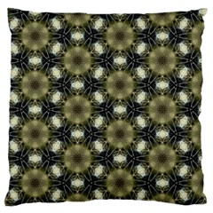 Faux Animal Print Pattern Large Flano Cushion Cases (one Side)  by GardenOfOphir