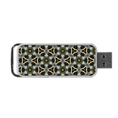 Faux Animal Print Pattern Portable Usb Flash (one Side) by GardenOfOphir