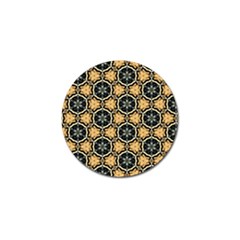 Faux Animal Print Pattern Golf Ball Marker by GardenOfOphir