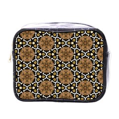 Faux Animal Print Pattern Mini Toiletries Bags by GardenOfOphir