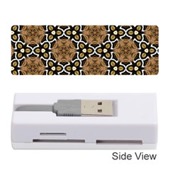 Faux Animal Print Pattern Memory Card Reader (stick)  by GardenOfOphir