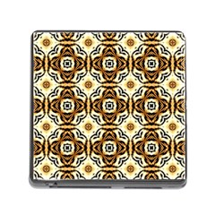 Faux Animal Print Pattern Memory Card Reader (square) by GardenOfOphir