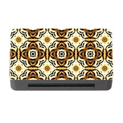 Faux Animal Print Pattern Memory Card Reader With Cf by GardenOfOphir